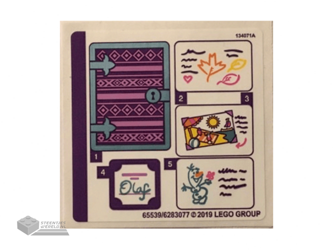 77256stk01 – Stickervel voor set 77256 – (10115856/6585755)