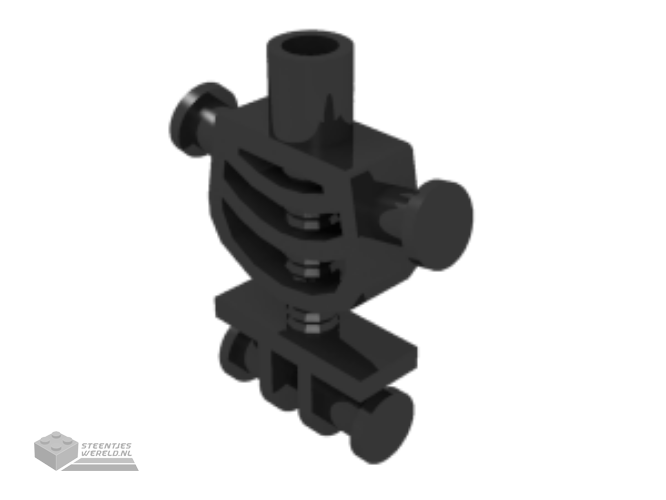 79688 – Minifiguur, mannelijk haar, gekruld met rechte zijkanten