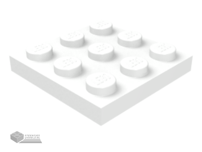 24866 – Plaat, rond 1 x 1 met bloemrand (5 bloemblaadjes)