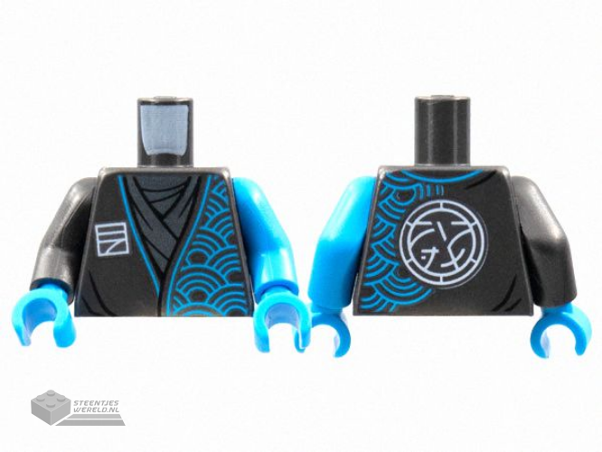 973pb4546c01 – Minifiguur Torso bedrukt