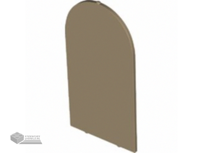 65066 – Glas voor deurkozijn 1 x 6 x 7, gebogen