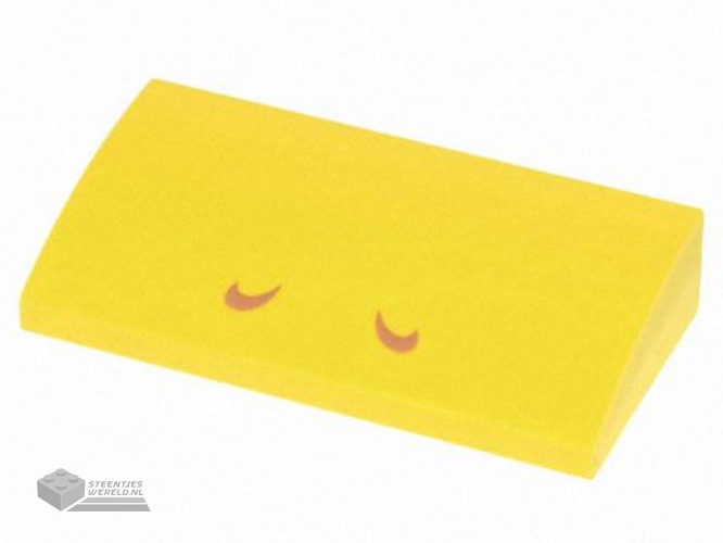 93273pb217 – Dakpan, gebogen 4 x 1 x 2/3 dubbel bedrukt