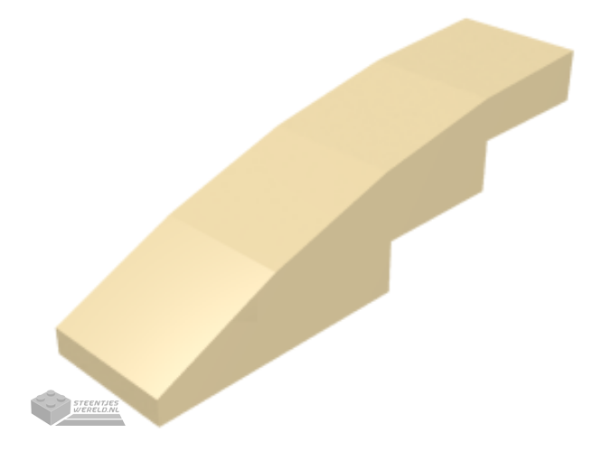 3386 – Steen, Rond 1 x 1 x 2/3 Halve Cirkel Uitgebreid met Zijnoppen