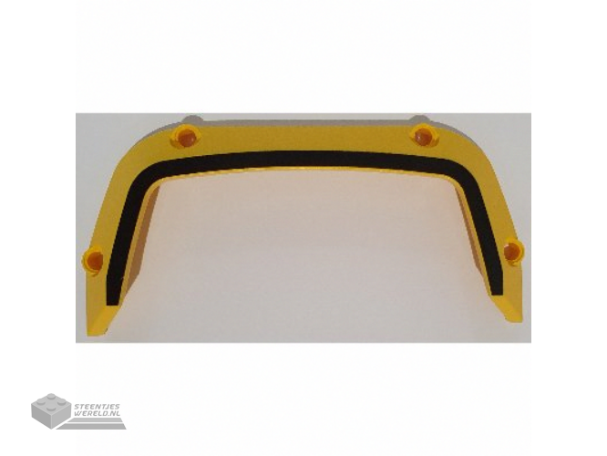 46882pb01 – Technic, Spatbord voor bestelwagen 15 x 2 x 7 bedrukt