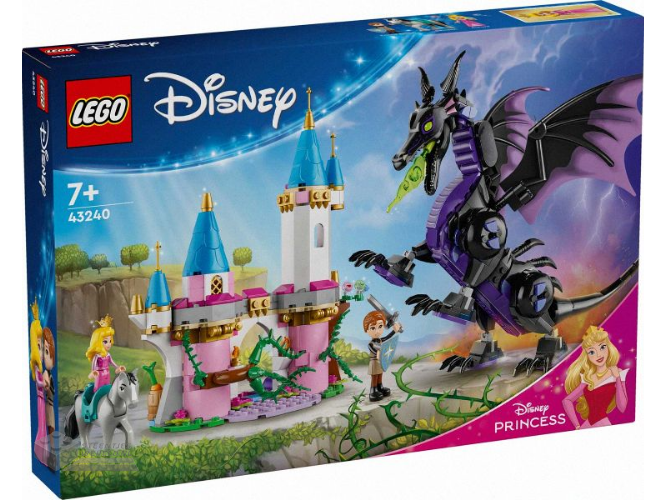 LEGO Disney 43240 Maleficent in drakenvorm – Maleficents drakenvorm en Aurora’s kasteel