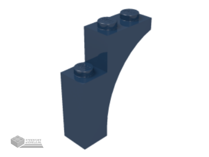 4623b – Plaat, aangepast 1 x 2 met stangarm omhoog (horizontale arm 5 mm)