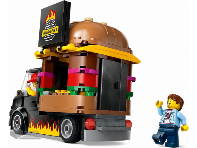 LEGO City 60404 Hamburgertruck - Burgertruck - Afbeelding 4