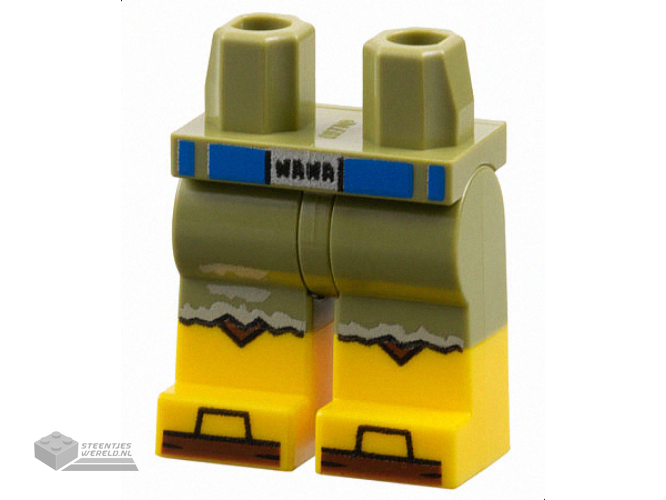 970c00pb1477 – Minifiguur benen bedrukt