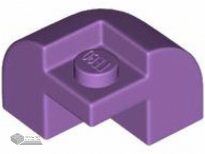4871 – Dakpan, omgekeerd 45° 4 x 2 Dubbel met 2 x 2 Uitsparing