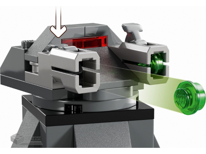 LEGO Star Wars 75386 Paz Vizsla en Moff Gideon duel - Strijd tussen Paz Vizsla en Moff Gideon - Afbeelding 4