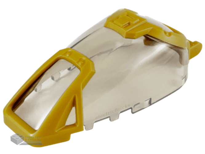 69564pb01 – Windscherm 7 x 4 x 2 Luifel met parelgouden pantser en handgreep