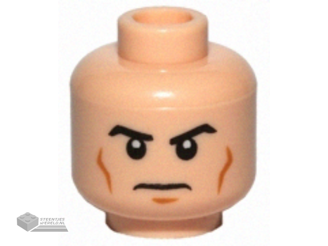 3626pb3706 Minifiguur hoofd bedrukt