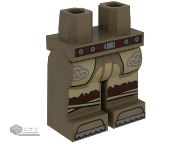 970c00pb1246 – Minifiguur benen bedrukt