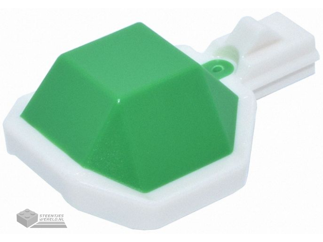 5446pb01 – Projectielhuls 2 x 2 met gegoten witte bodem en lanceerbevestiging