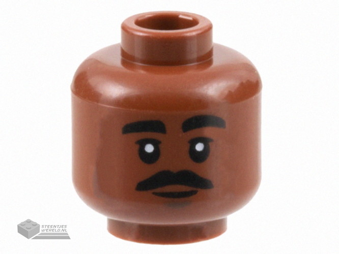 3626pb3155 Minifiguur hoofd bedrukt