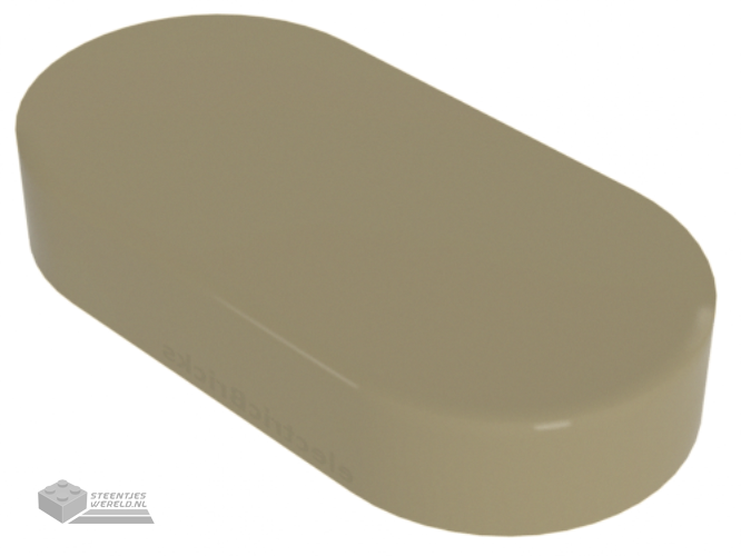 30237b – Steen, aangepast 1 x 2 met open O-clip dik (verticale grip)
