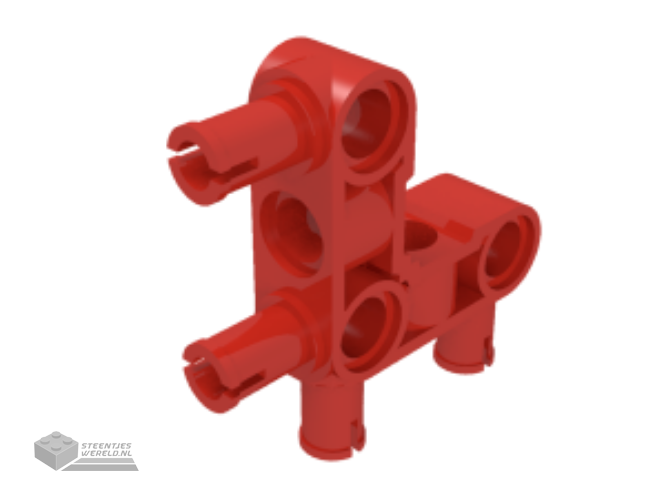 2438 – Technic, Gebogen paneel 5 x 3 x 2 Hoekkwartellips, Links
