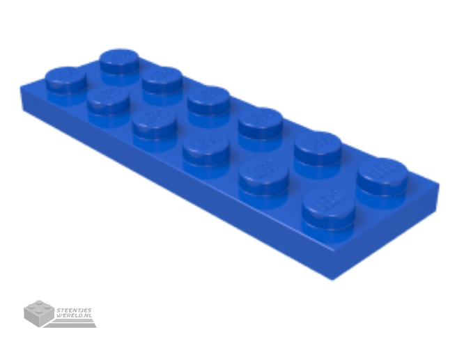 34103 – Plaat, aangepast 1 x 3 met 2 bouten (dubbele jumper)