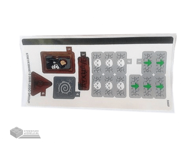 42670stk01 – Stickervel voor set 42670, vel 1 – (10110452/6521009)