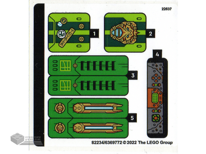 76454stk02 – Stickervel voor set 76454, vel 2, gespiegeld – (10114173/6551865)