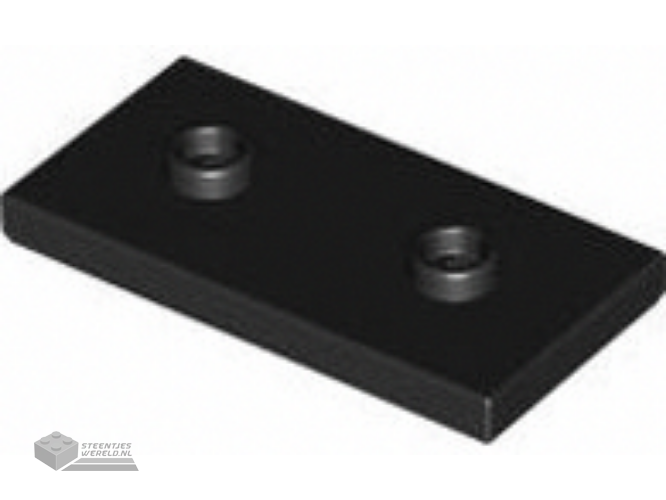 65509 - Plaat, aangepast 2 x 4 met 2 bouten (dubbele jumper)