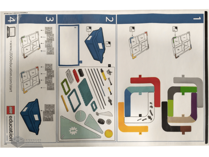 42670stk01 – Stickervel voor set 42670, vel 1 – (10110452/6521009)