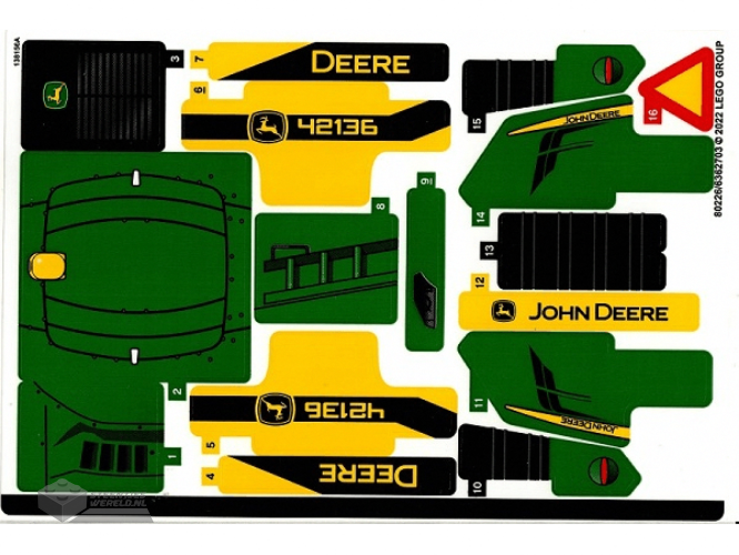 42670stk02 – Stickervel voor set 42670, vel 2 – (10111693/6530341)