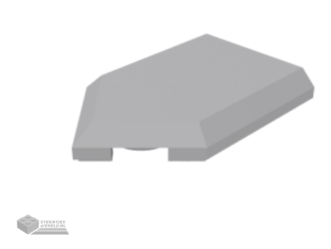 11476 – Plaat, aangepast 1 x 2 met clip aan de zijkant (horizontale grip)
