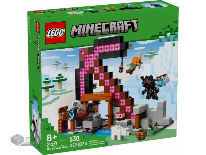 LEGO Minecraft 21278 De Plunderaar buitenpost en Verwoester – The Pillager Outpost and Ravager