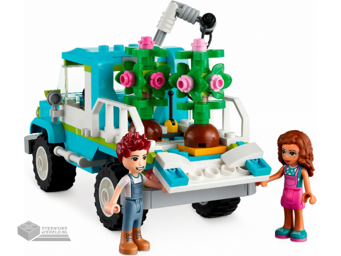 LEGO Friends 41707 Bomenplantwagen - Voertuig voor het planten van bomen - Afbeelding 4