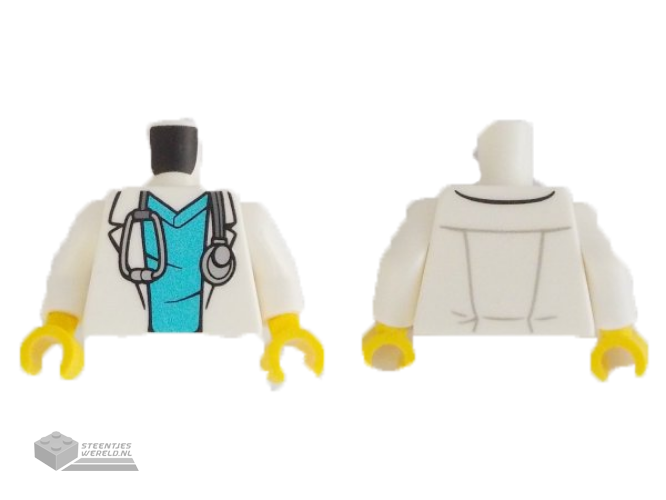 973pb4534c01 – Minifiguur Torso bedrukt