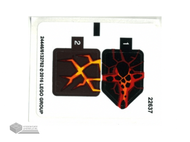77256stk01 – Stickervel voor set 77256 – (10115856/6585755)