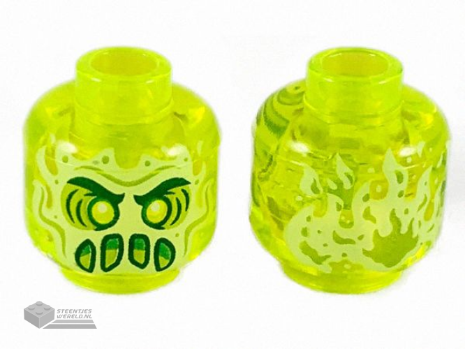 3626pb2435 Minifiguur hoofd bedrukt