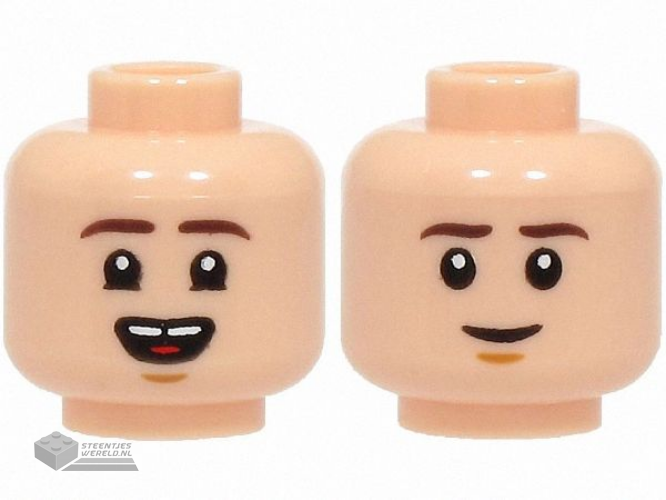 115499pb01 – Minifiguur, helm bedrukt