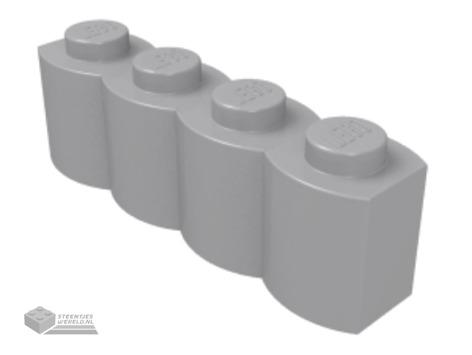 30137 – Steen, aangepast 1 x 4 met blokprofiel