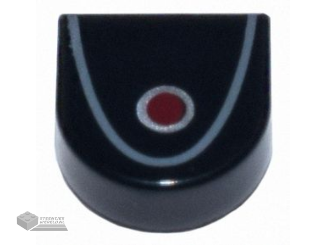 3626pb3393 Minifiguur hoofd bedrukt