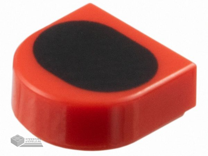 20482 – Tegel, rond 1 x 1 met staaf- en pinhouder