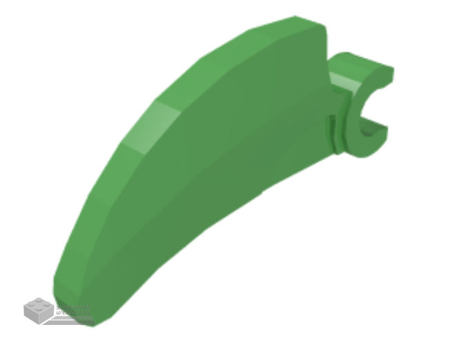 15712 – Tegel, aangepast 1 x 1 met Open O-clip