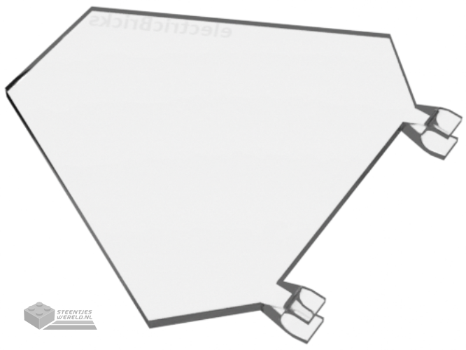 42509 – Glas voor raam 1 x 6 x 6 vlak front