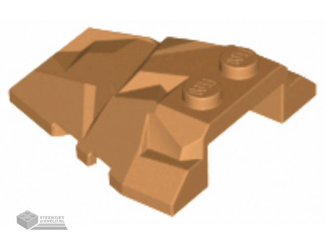 21229 – Hekwerk 4 x 4 x 2, kwartrond, met spijlen en 3 staanders