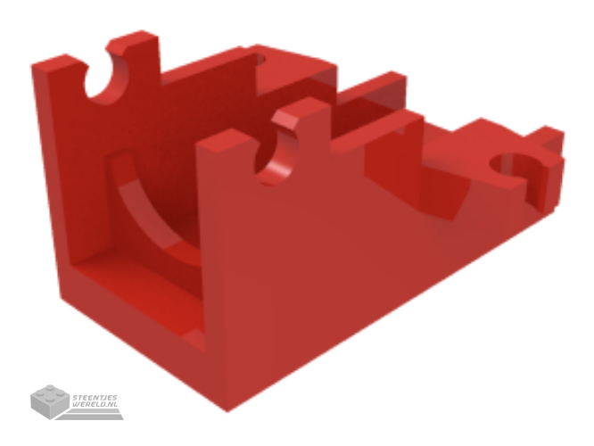 2527 – Onderdeel projectielwerper, kanonbasis 2 x 4