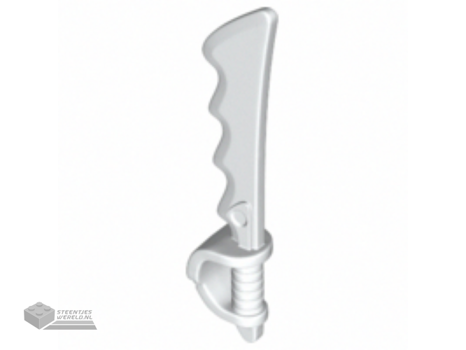 2665b – Minifiguur, Wapen Zwaardblad met Stang en Lotusbloem Handvat