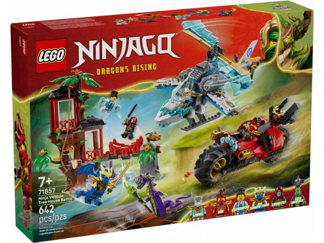 LEGO Ninjago 71857 Ninjavoertuigen bij de boomhut - Ninja Vehicle Tree House Battle