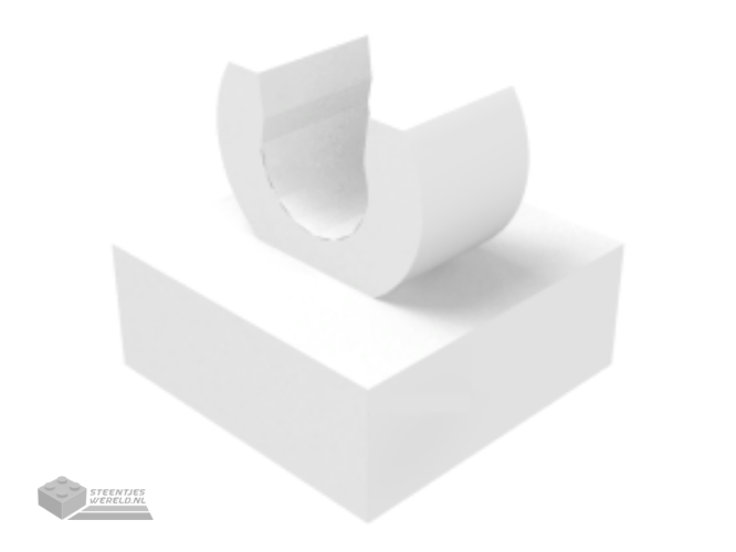 24866 – Plaat, rond 1 x 1 met bloemrand (5 bloemblaadjes)