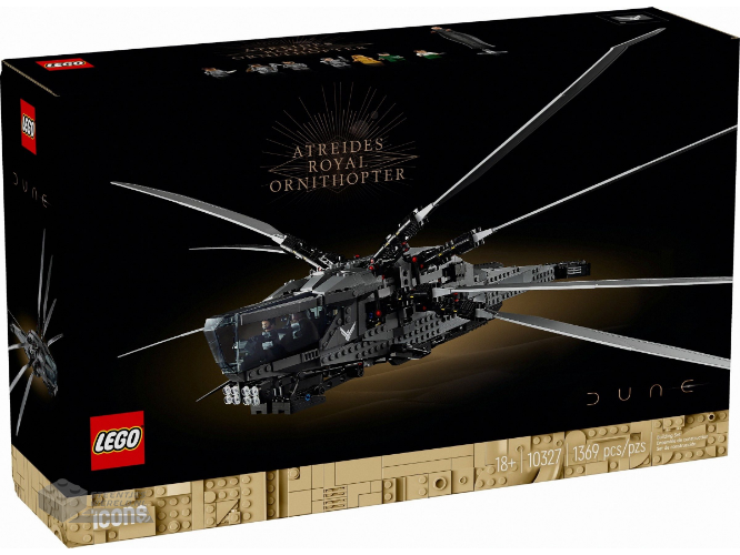 LEGO Icons 10327 Dune Atreides Royal Ornithopter - Atreides Royal Ornithopter - Afbeelding 2