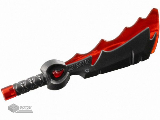 4924pb01 – Minifiguur, Wapenzwaard bedrukt