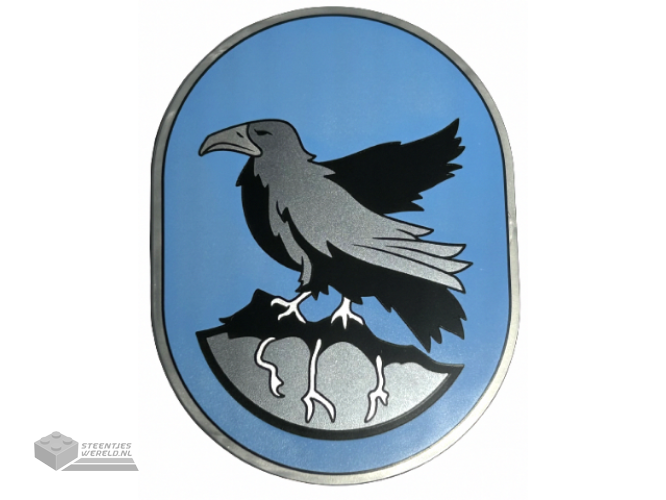 98138pb240 – Tegel, rond 1 x 1 bedrukt