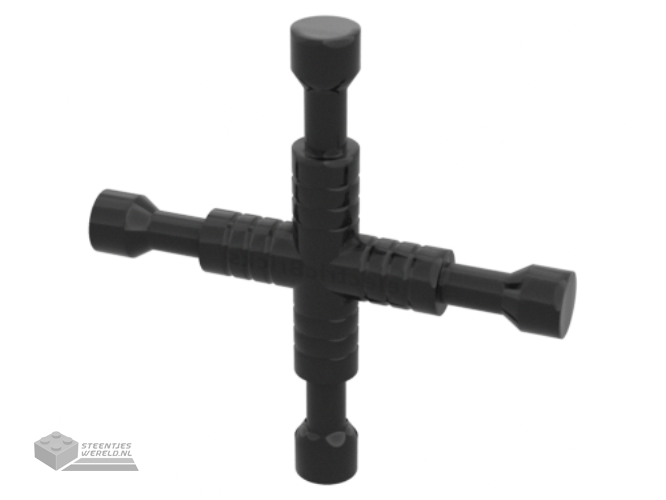 79688 – Minifiguur, mannelijk haar, gekruld met rechte zijkanten