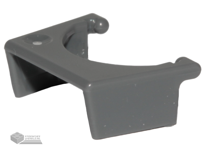 6081 – Dakpan, gebogen 2 x 4 x 1 1/3 met 4 verzonken staanders