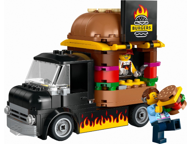 LEGO City 60404 Hamburgertruck - Burgertruck - Afbeelding 2